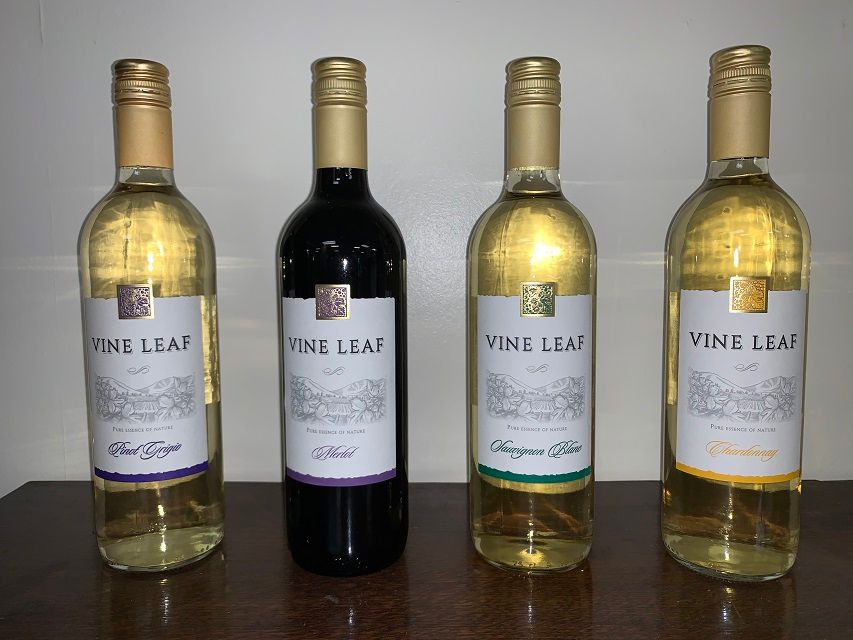 Add a bottle of Vine Leaf wine to your order!